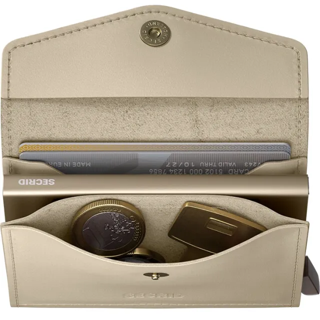 Secrid Envelope Original miniportemonnee beige, foto 2
