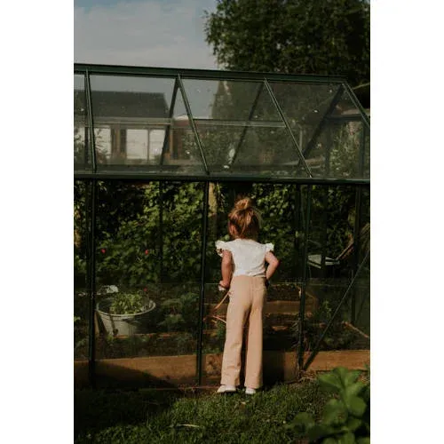 Koko Noko T-shirt ecru effen met ruffels, foto 4