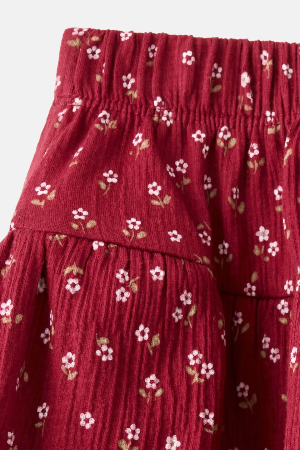 Mango gebloemde rok rood, foto 5