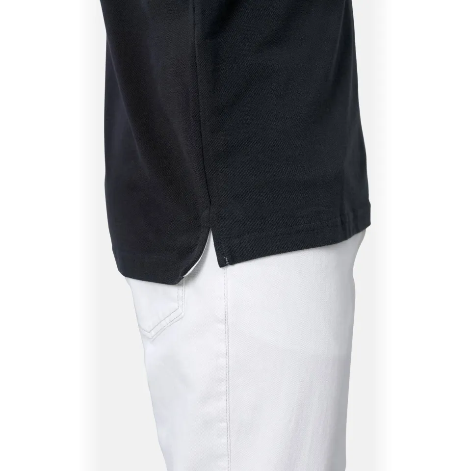 Babista regular fit polo Plus Size met contrast bies - donkerblauw, foto 6
