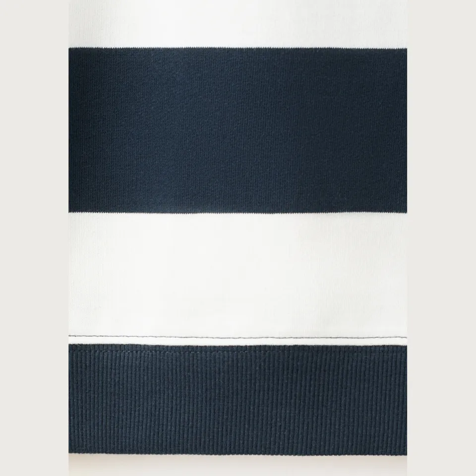 Mango Kids gestreepte sweater - marineblauw, foto 6