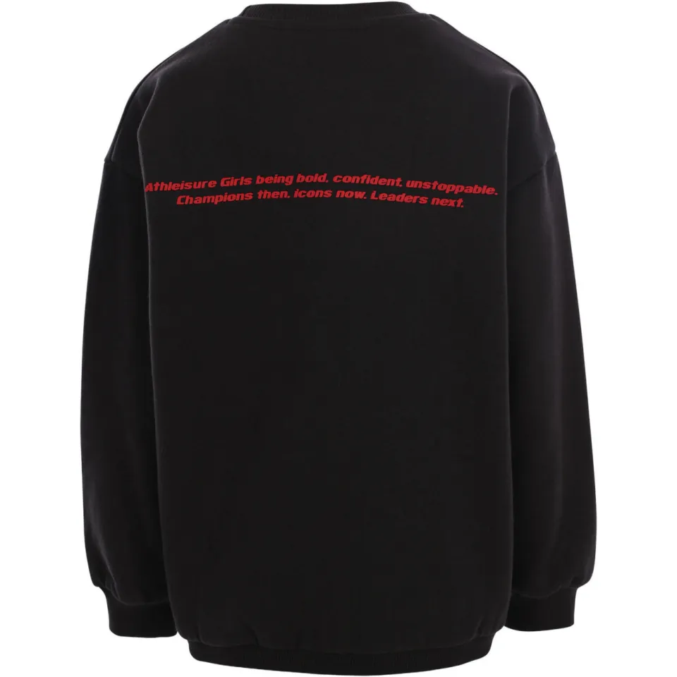 LOOXS 10sixteen oversized sweater met borduursels - antraciet, foto 5
