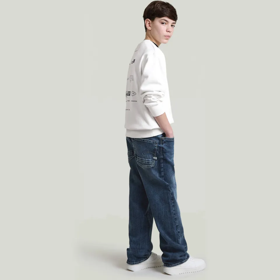 G-Star sweater met backprint - wit, foto 3