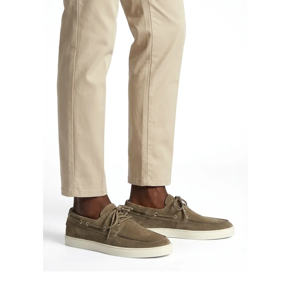 Blackstone Zircon Aster - Dried Sage - Suede sneaker (low) green, foto 8