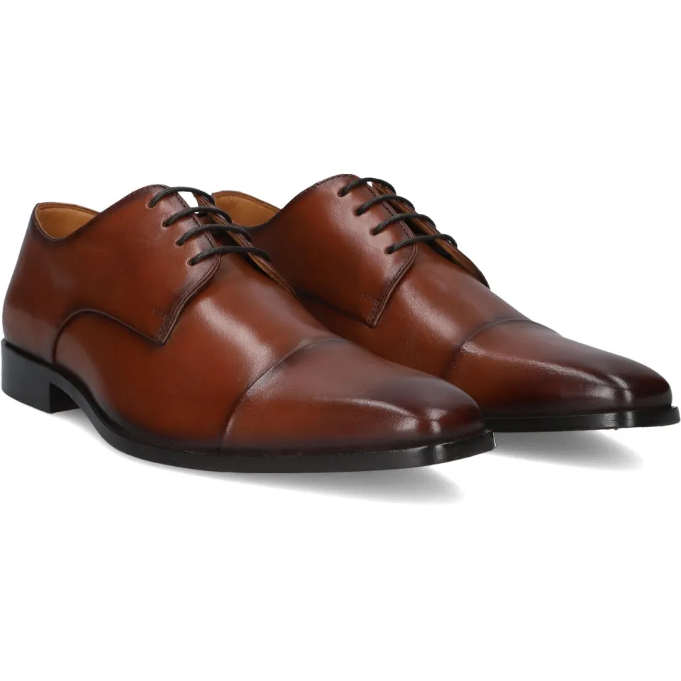 Stefano Lauran Nette schoenen Art-4002 Cognac, foto 3