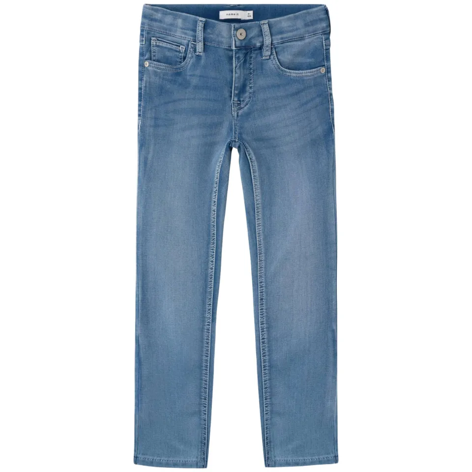 NAME IT KIDS slim fit jeans NKMTHEO light blue denim, foto 2