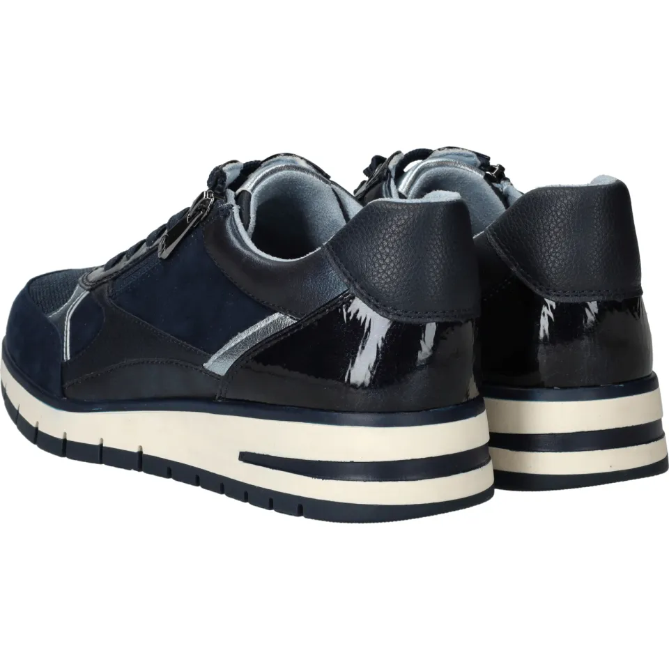 Marco Tozzi sneaker donkerblauw blauw, foto 5
