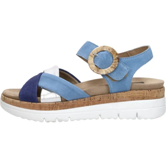 Sub55 Comfort Collection Sami 02 sandalen blauw, foto 2