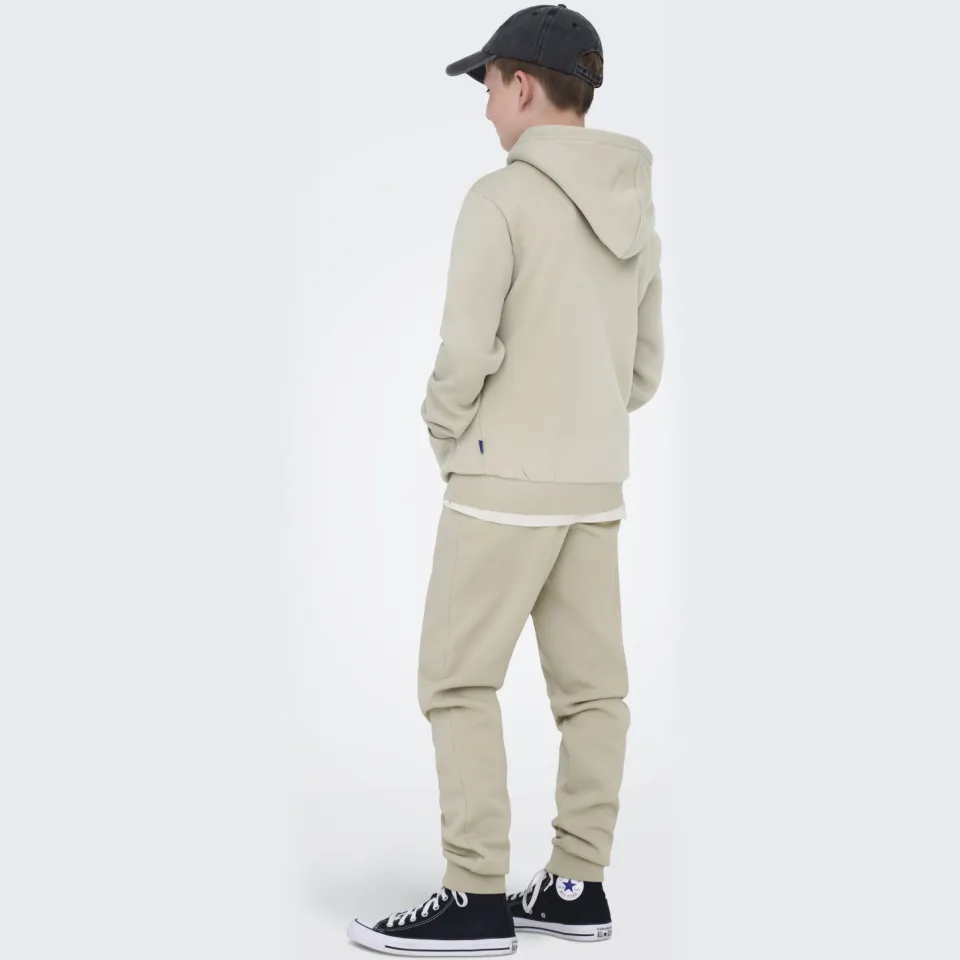 Only & Sons Junior joggingbroek beige, foto 3