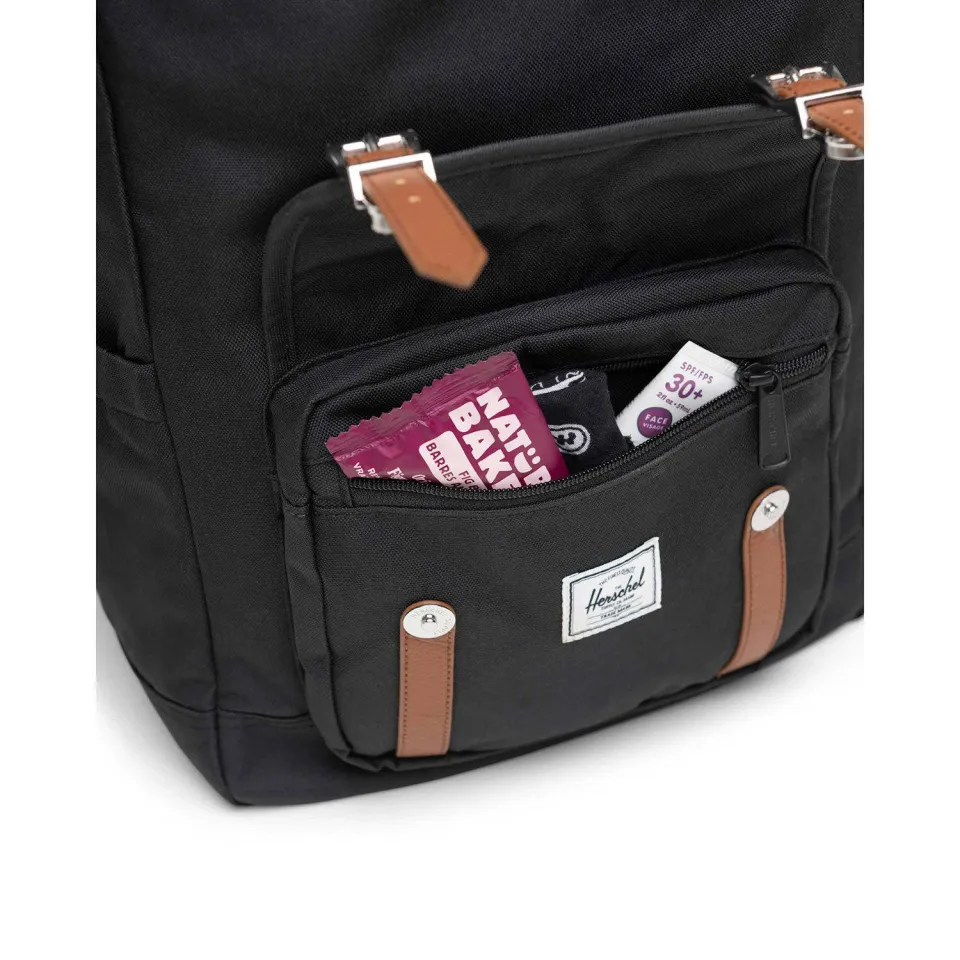 Herschel Little America rugzak met gespen zwart, foto 8
