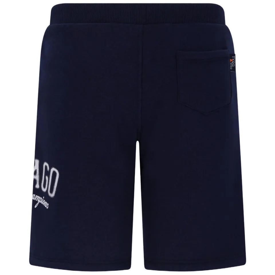 TYGO & vito Brad sweatshort donkerblauw, foto 2