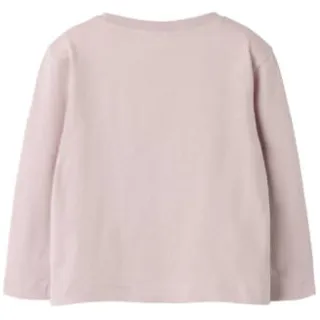 NAME IT MINI longsleeve met print lichtroze, foto 2