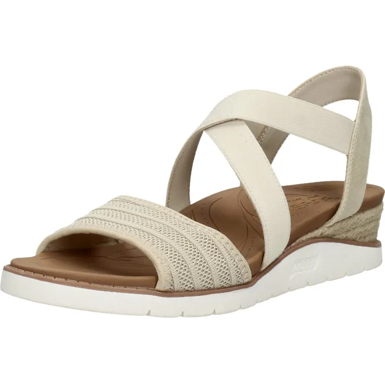 Skechers Bobs Arch Fit Beach Kiss sandaal beige, foto 3