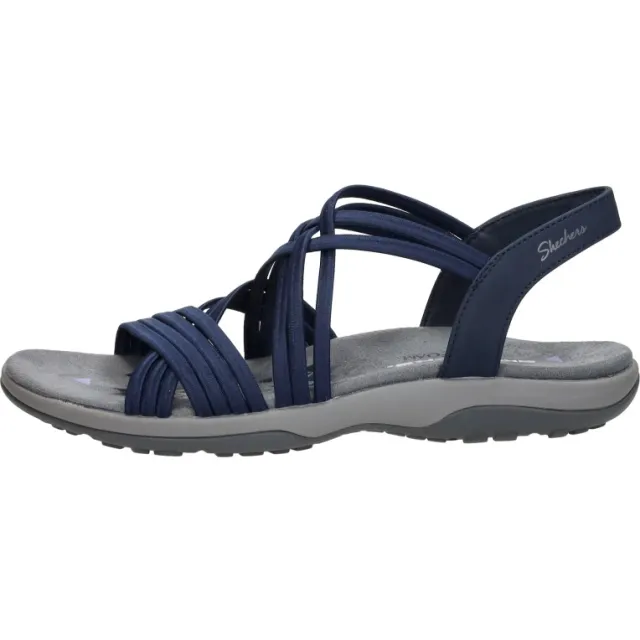 Skechers Reggae Slim Sunnyside sandalen blauw