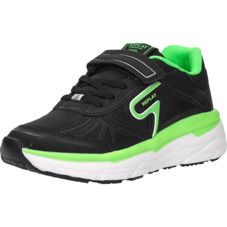 Replay Christal Jr Boy 5 lage sneakers zwart, foto 3