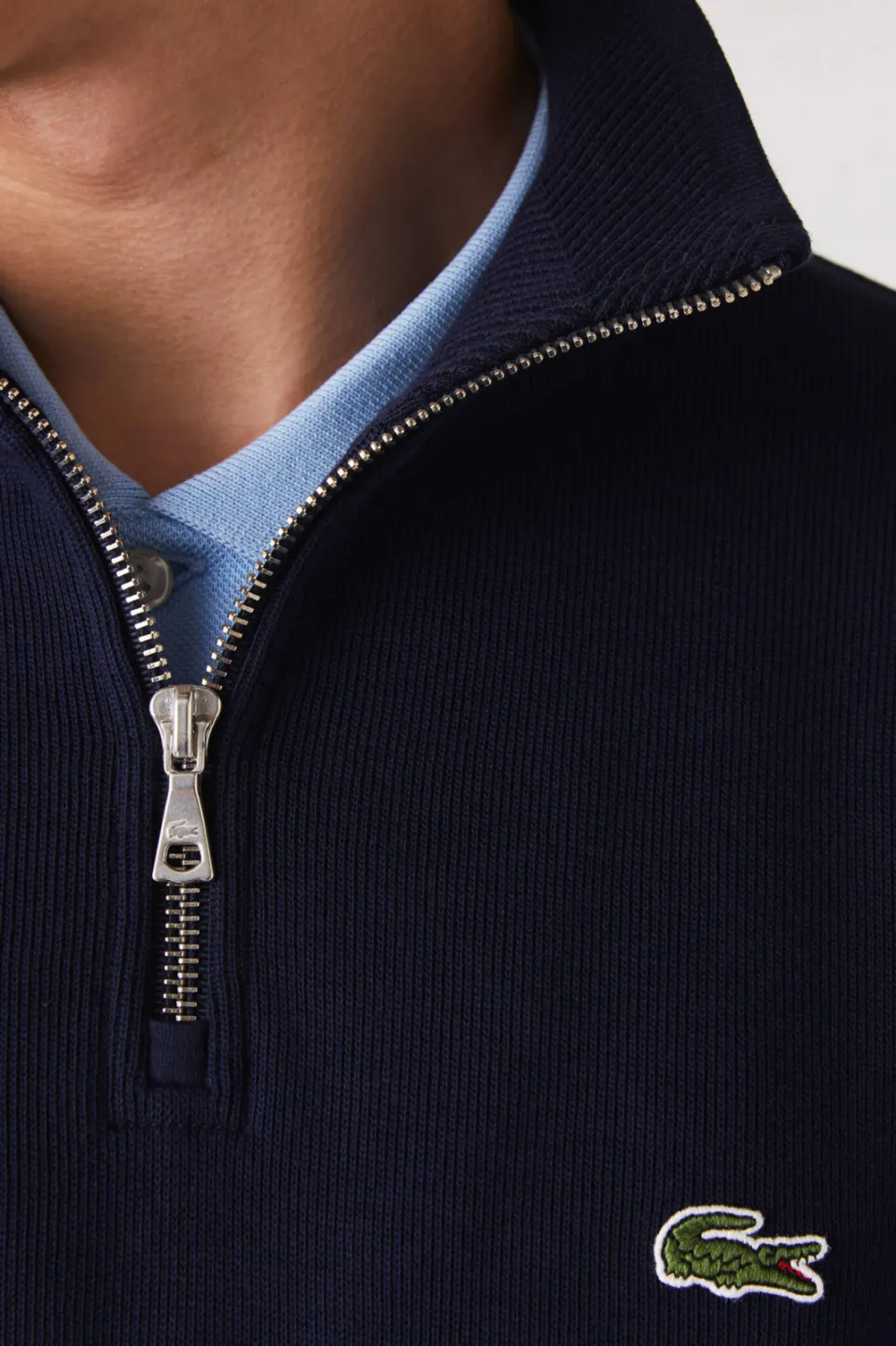 Lacoste sweater donkerblauw navy blue., foto 8