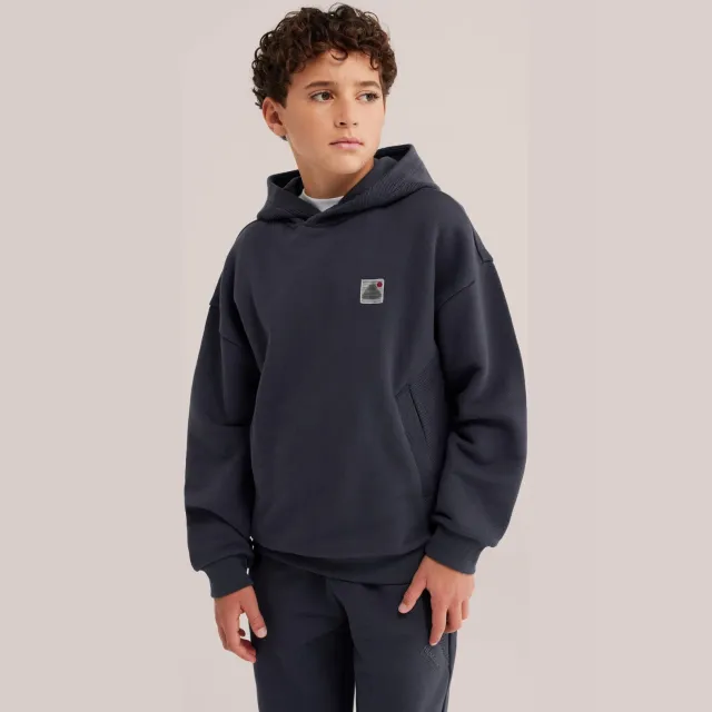 WE Fashion hoodie - marineblauw