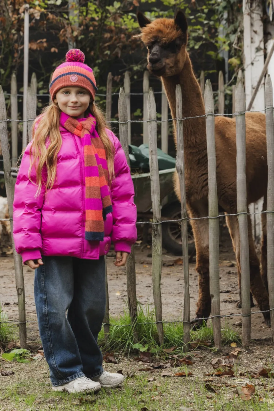 LOOXS little winterjas roze, foto 6