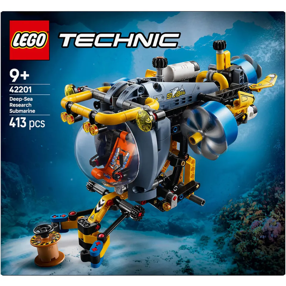 Lego Technic Onderzeeër voor diepzeeonderzoek 42201, foto 3