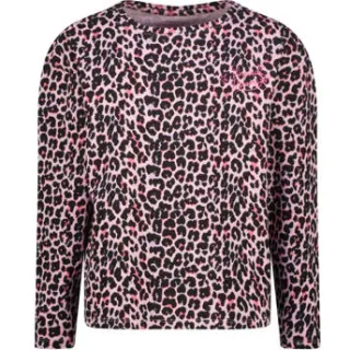 Vingino Widya pyjama met panterprint roze zwart, foto 3