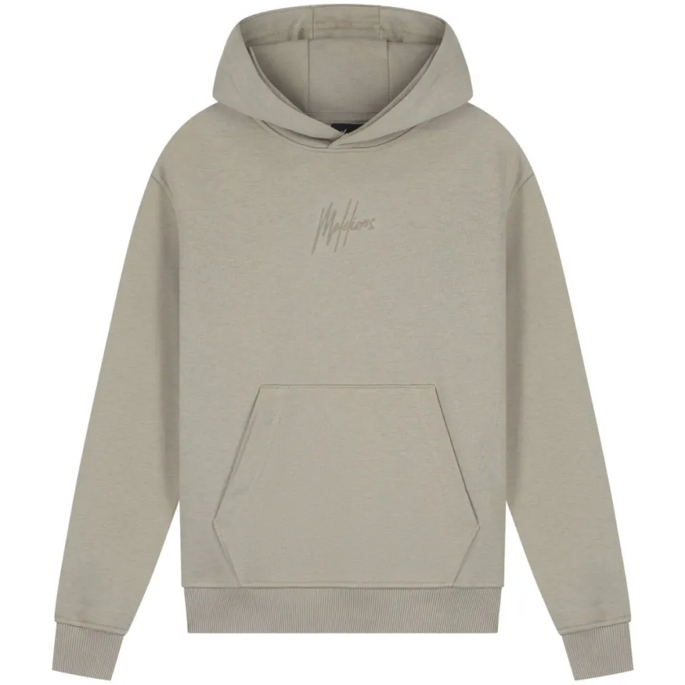Malelions hoodie met backprint - groen, foto 2