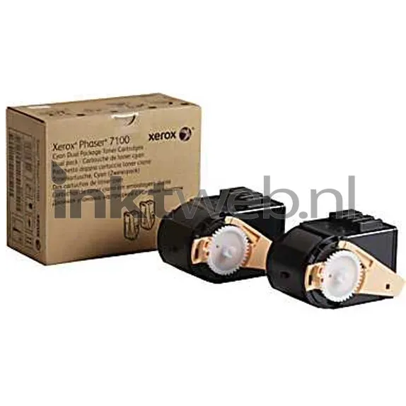 Xerox 7100 Duo-pack cyaan (Origineel)