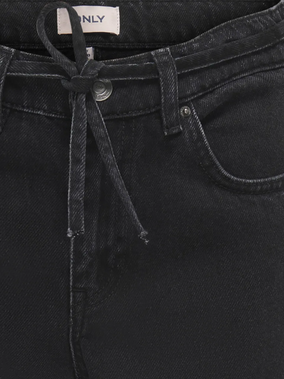 KIDS ONLY GIRL straight leg jeans black denim, foto 3