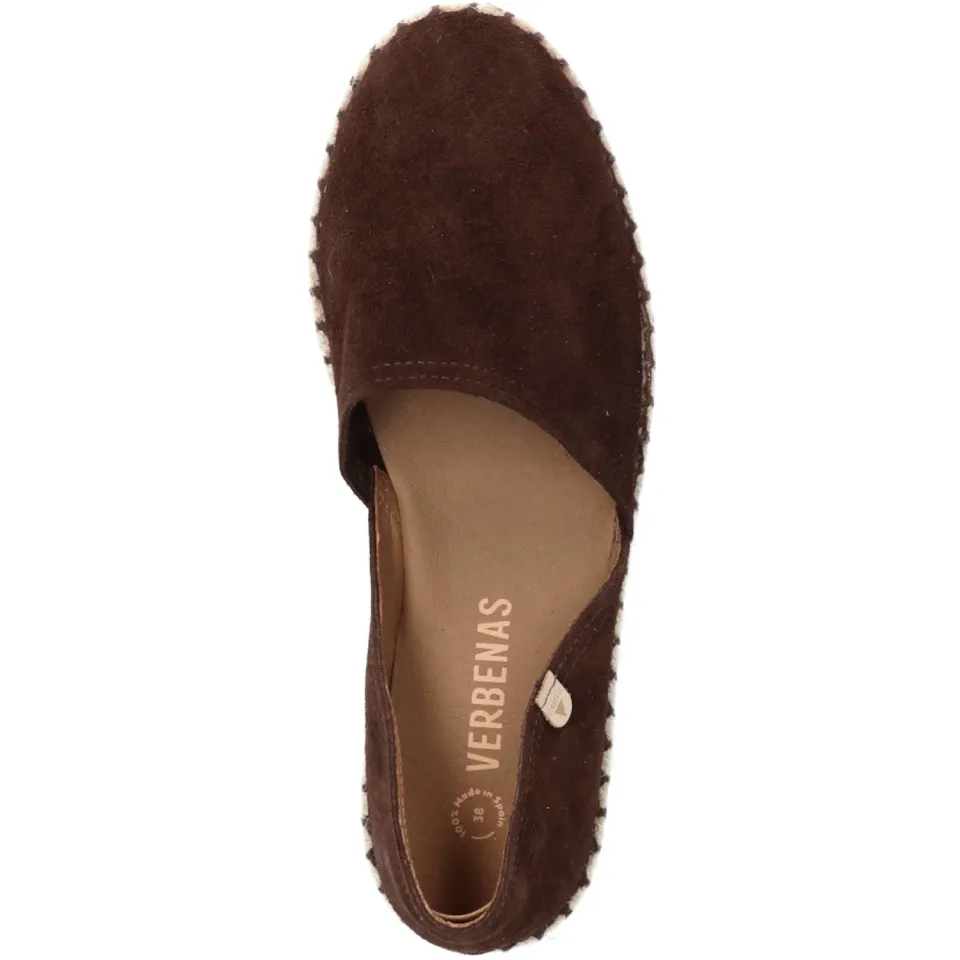 Verbenas Carmen espadrille donkerbruin, foto 6
