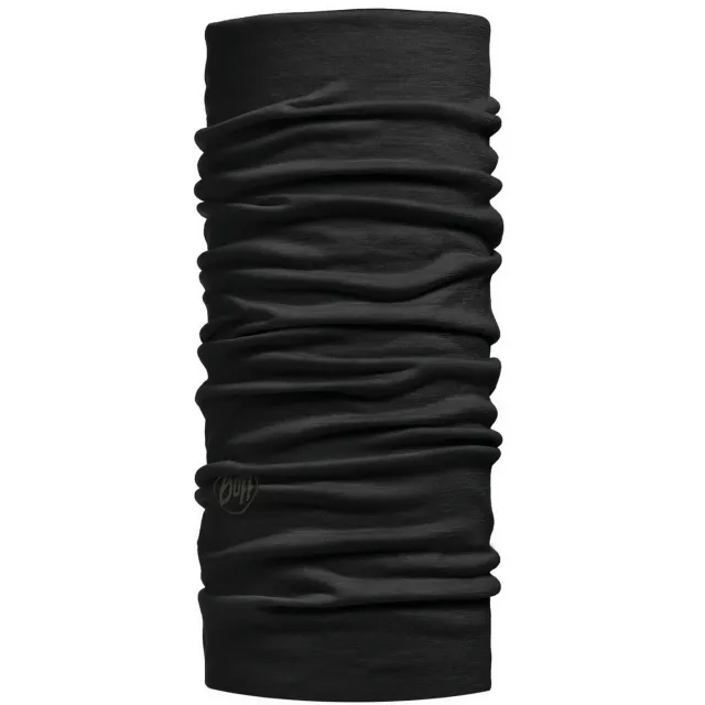 Buff Lightweight Merino colsjaal zwart