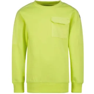 Raizzed sweater limegroen Effen | Sweater van Raizzed Pastel limegroen