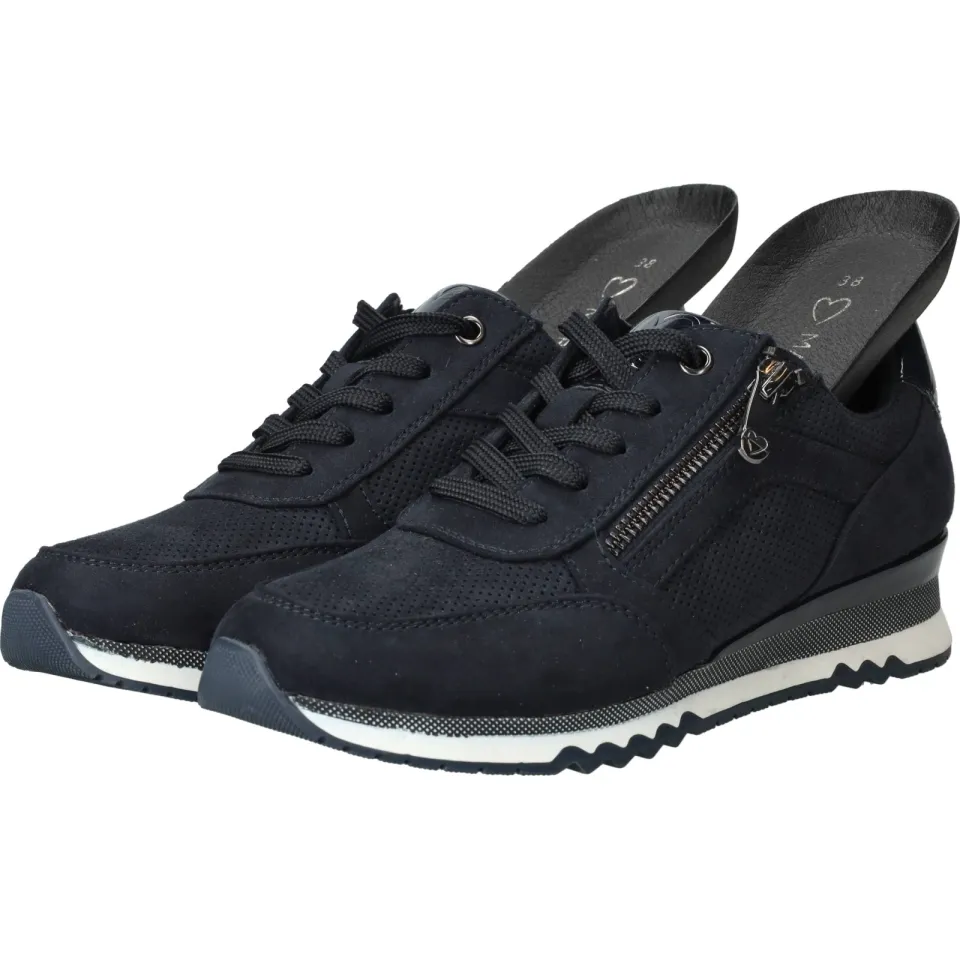 Marco Tozzi sneakers marineblauw, foto 8