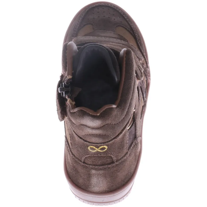 Hip suède sneakers donkerbruin, foto 5