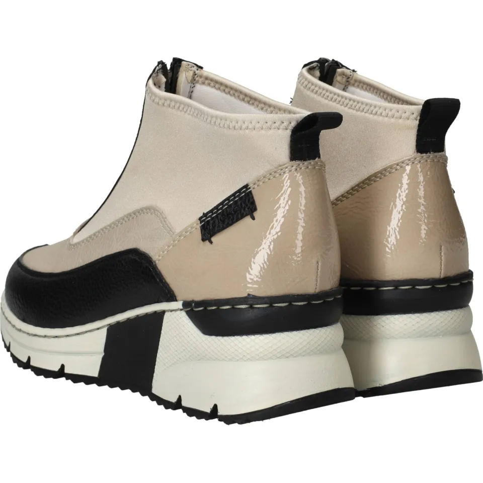 Rieker Livilia hoge sneakers beige, foto 5