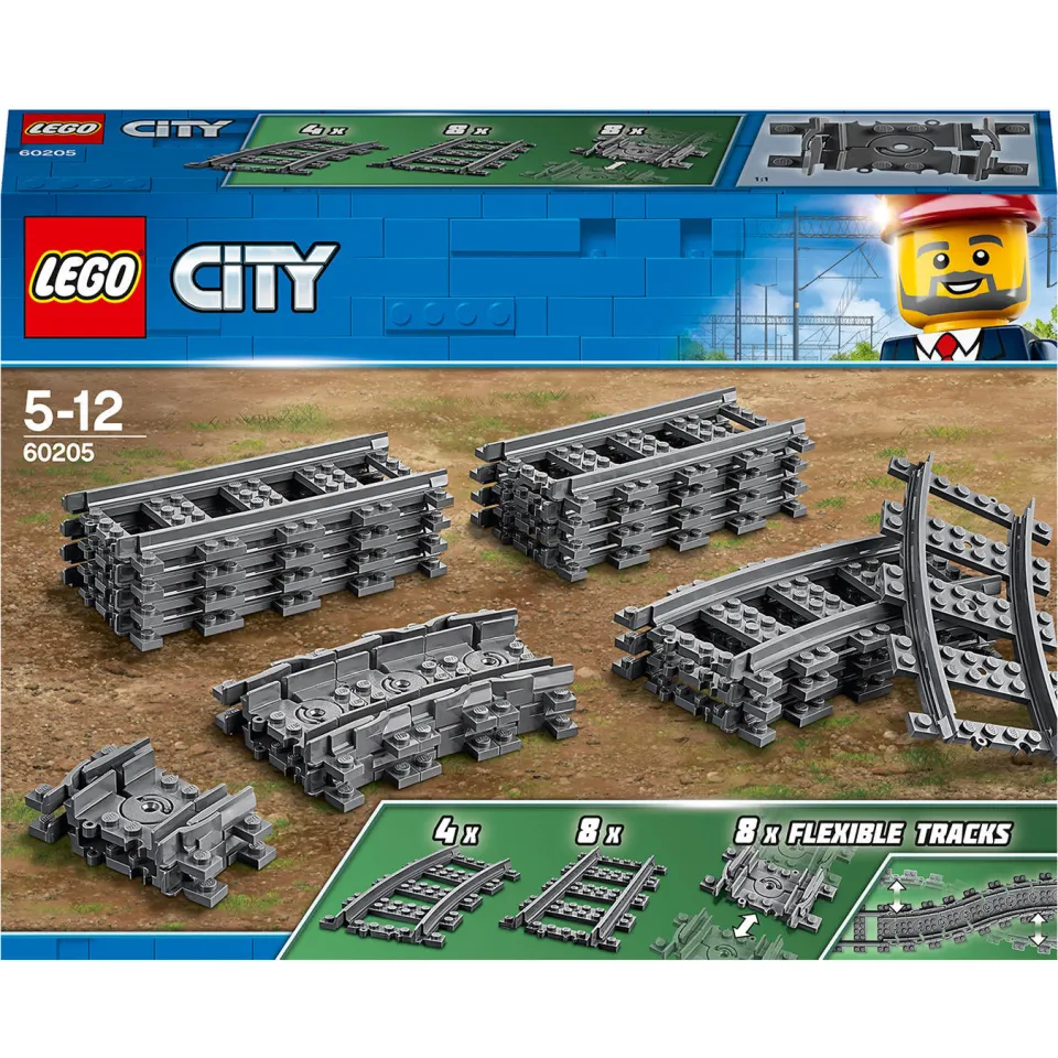 Lego City Trein rails 60205, foto 6