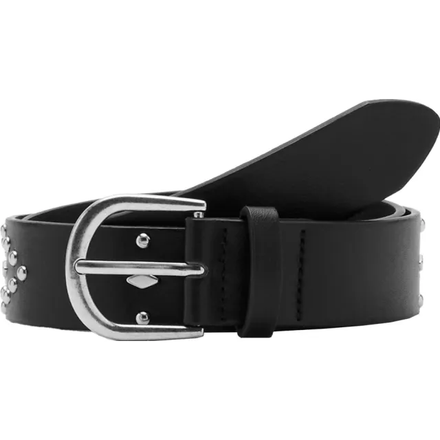 Mango Teen riem zwart met studs