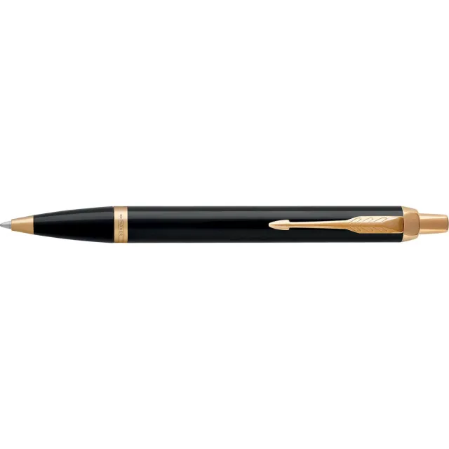 Parker Balpen parker im black gt medium blauw