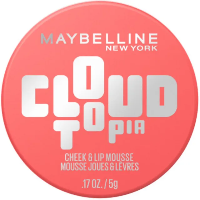 Maybelline New York Cloudtopia wang- en lipmousse coral ilusion, foto 2