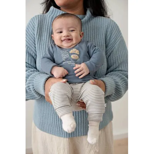 Feetje Breakfast Buddy babybroek blauw ecru, foto 5
