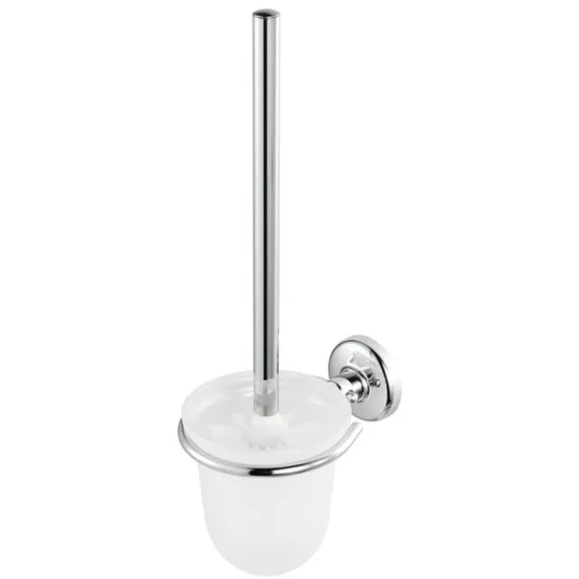 Geesa Hotel toiletborstel met houder chroom