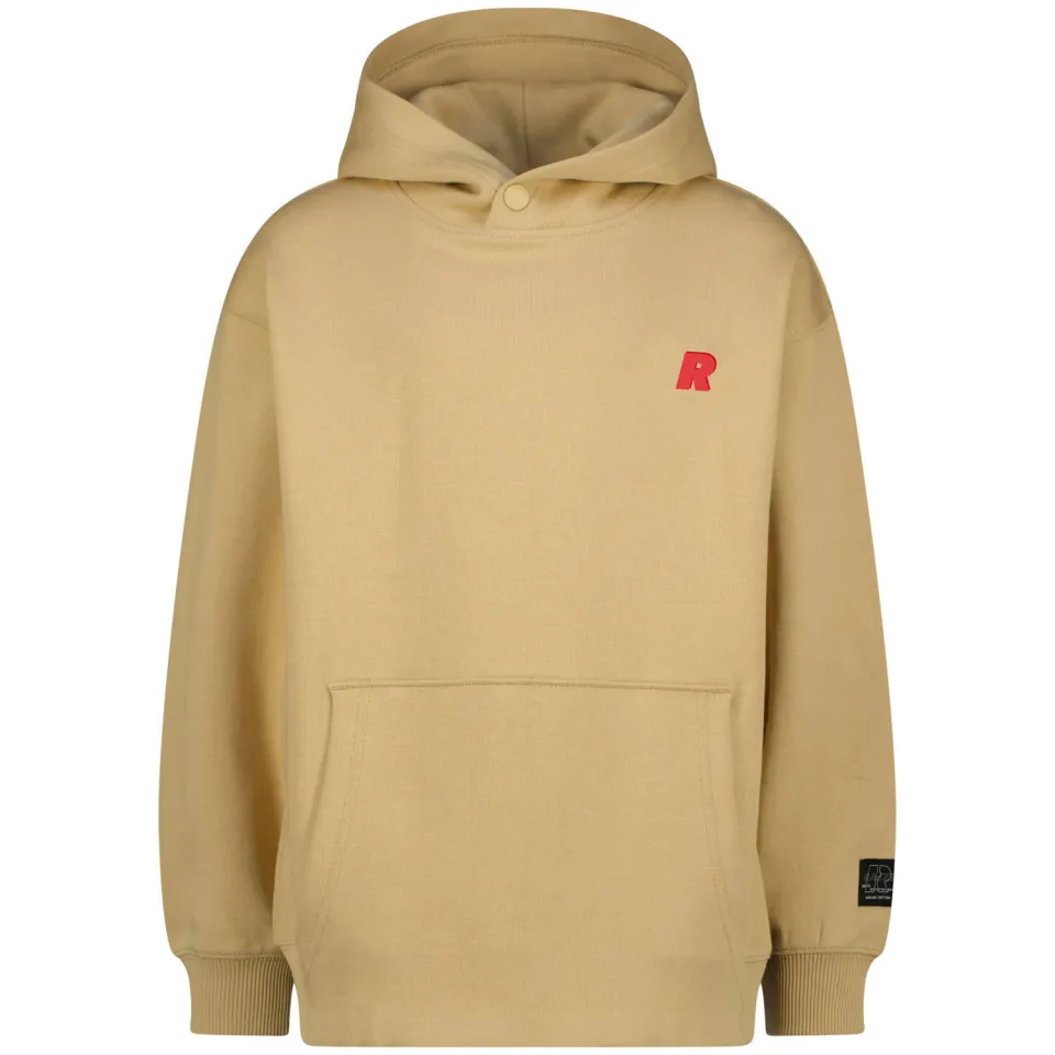 Raizzed hoodie met backprint beige, foto 2