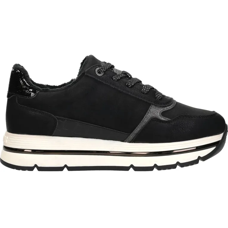 Mustang sneakers laag zwart