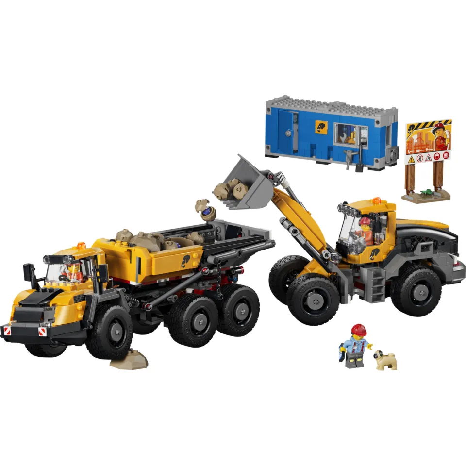 Lego City Kiepwagen en voorlader 60494