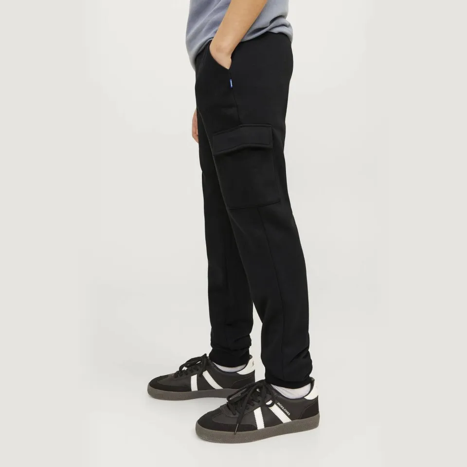 Jack & Jones Junior relaxed fit cargobroek zwart, foto 7