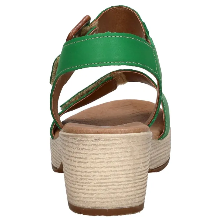 Remonte sandalen hak groen, foto 4