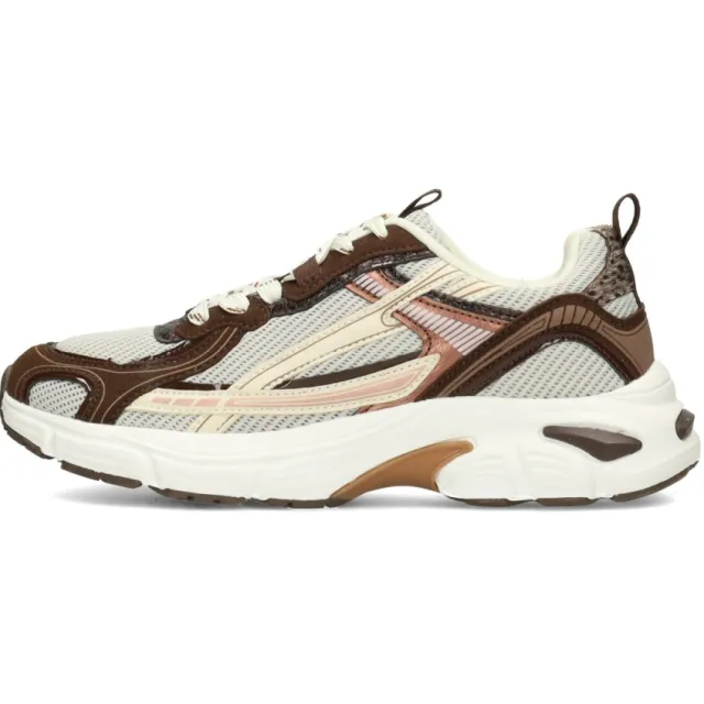 POSH by Poelman Harper Dames Sneakers Bruin