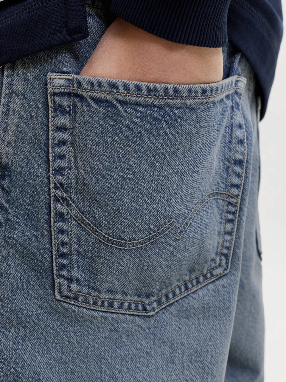 Jack & Jones JUNIOR baggy jeans - blue denim, foto 4