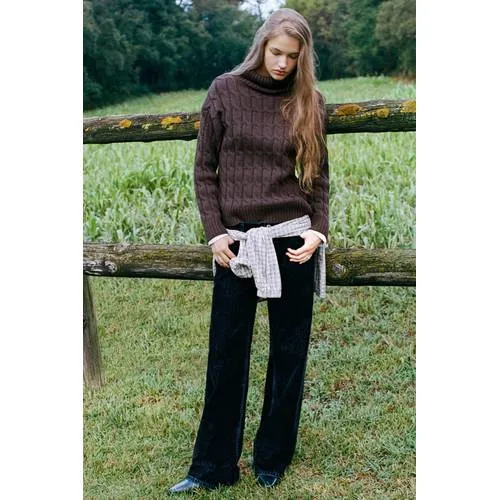 Mango TEEN wide leg jeans - marineblauw, foto 3
