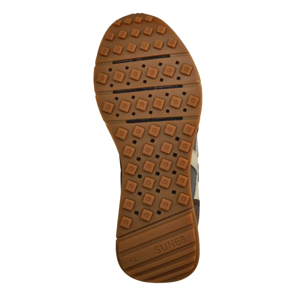 Sun68 Jaki 2.0 Bicolor sneaker bruin, foto 6