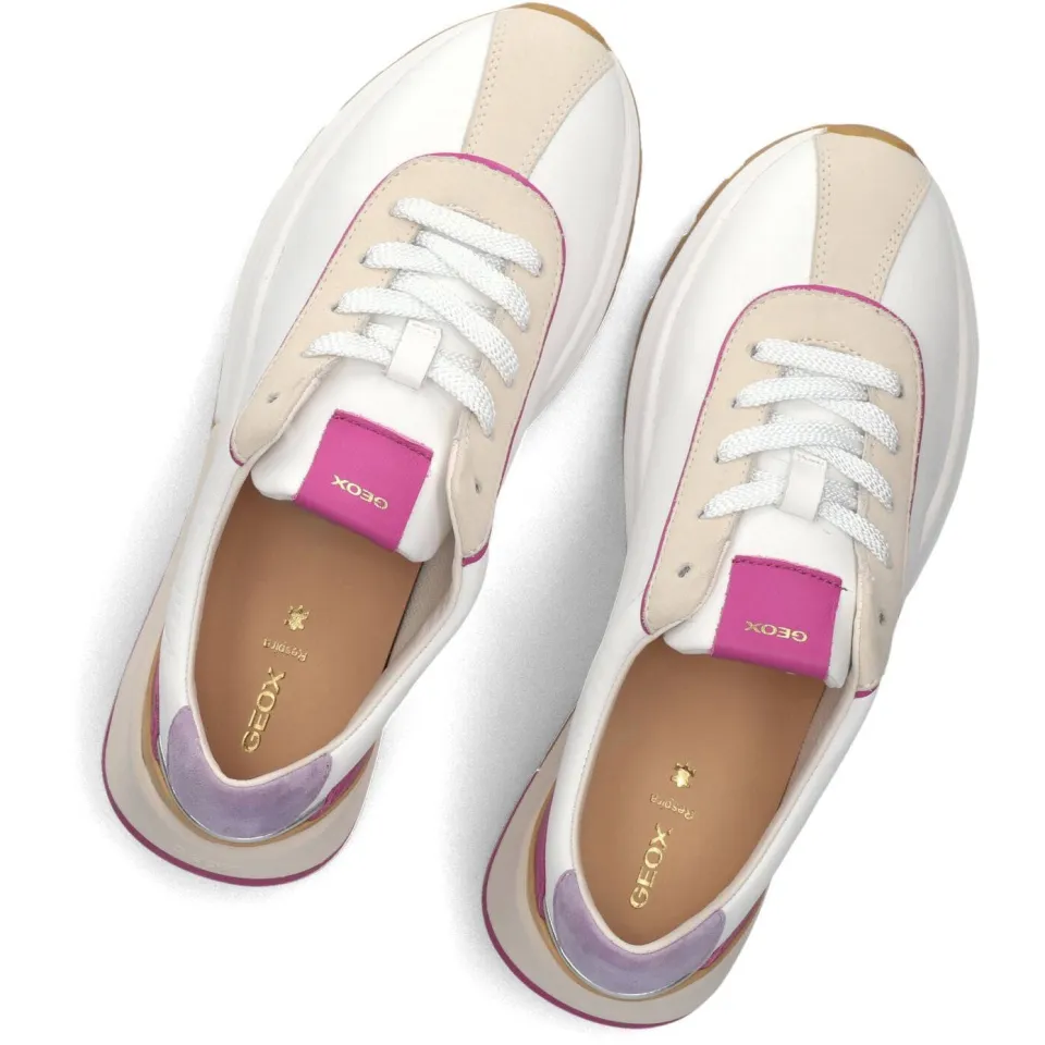 Geox Sneakers D Metropoli Wit, foto 6