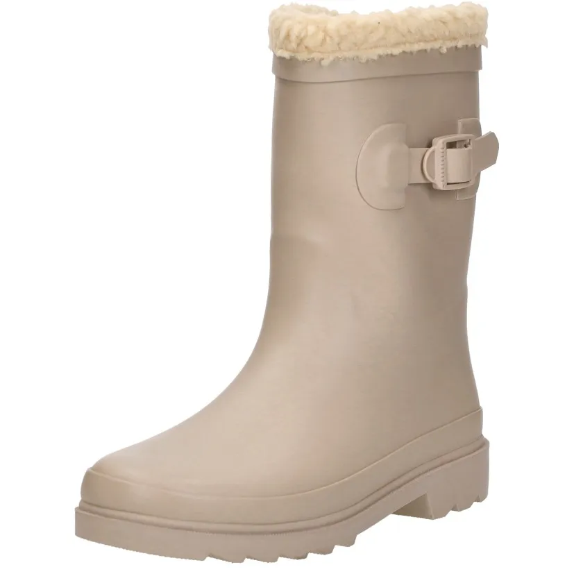 Keq Rainboots Fur regenlaarzen beige, foto 4
